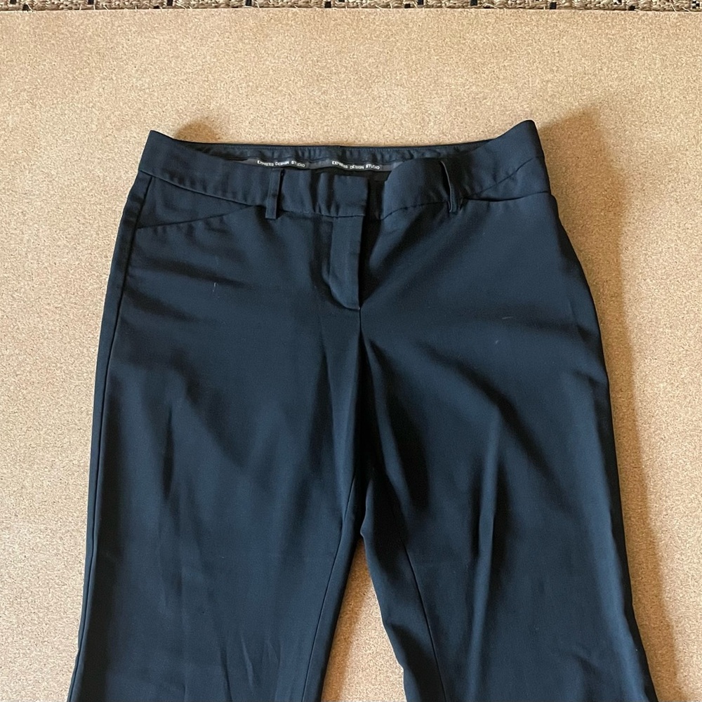 Express Black Editor Pants size 6